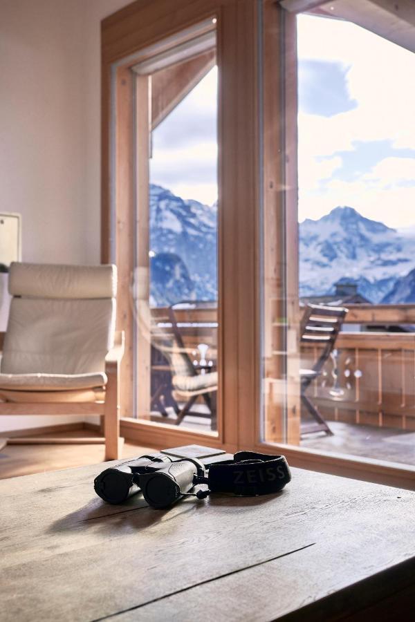 Chalet Bergfrieden Penthouse Wengen Exterior foto